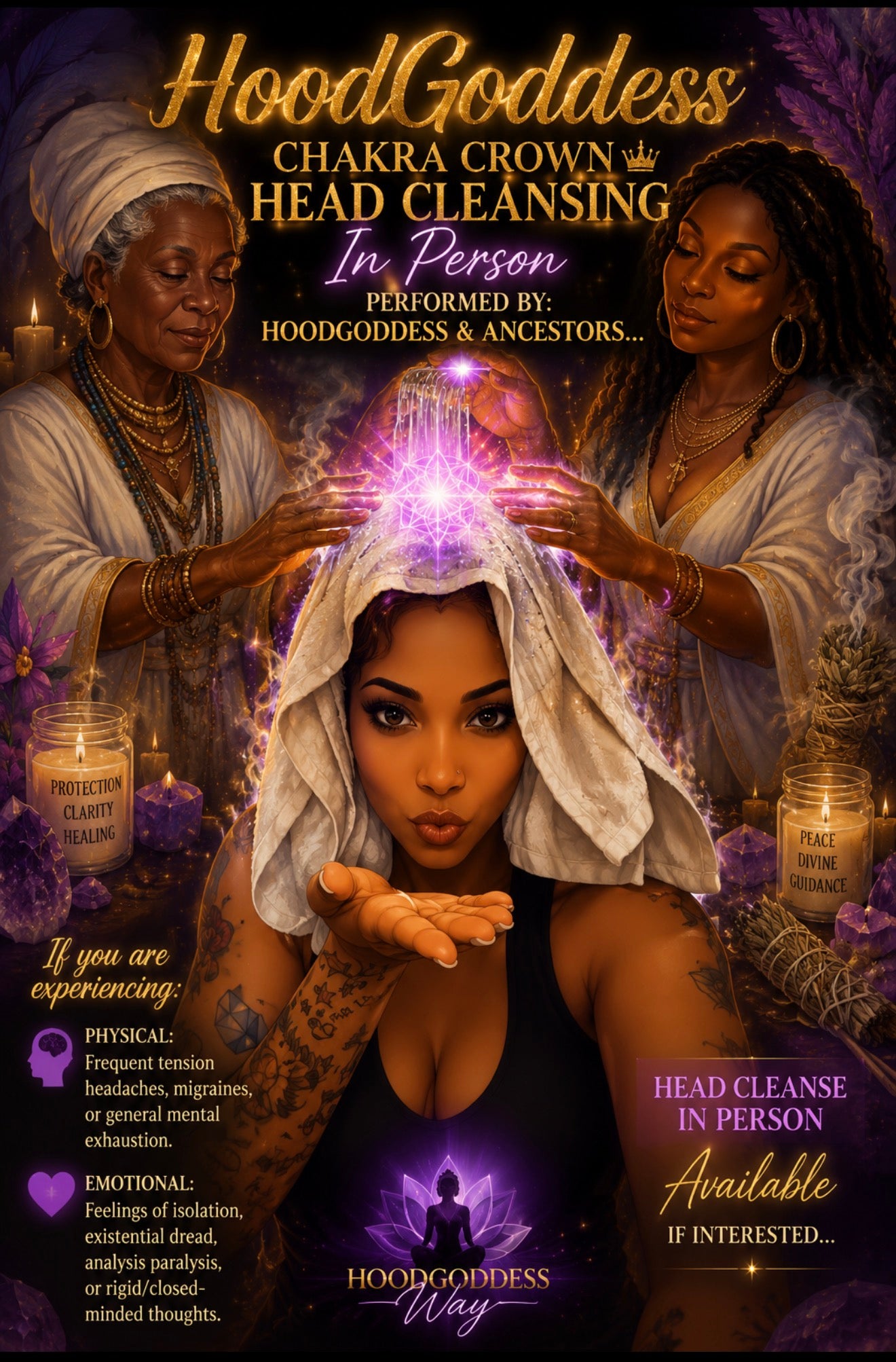 Chakra Crown Head Cleansing perform In Person